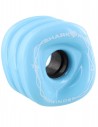SHARK WHEELS Sidewinder 70 mm 78a - Ice Blue - Roues de longboard