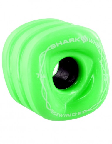 Roues de longboard Shark Wheels Sidewinder 70mm Vertes