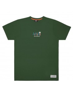 JACKER Libération - Green - T-shirt - front view