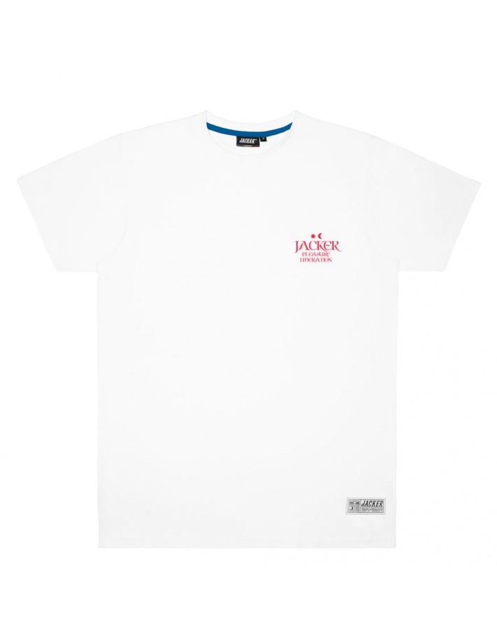 JACKER Pleasure - Blanc - T-shirt - vue de face