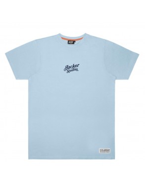 JACKER Call Me Later - Baby Blue - T-shirt - front view