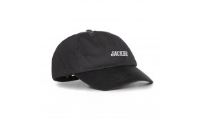 JACKER Team Logo - Black - Cap - front view