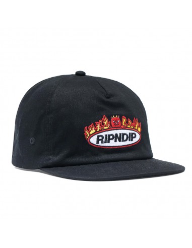 RIPNDIP Welcome To Heck - Black - Cap -front view