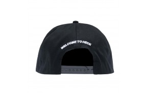 RIPNDIP Welcome To Heck - Black - Cap - back view