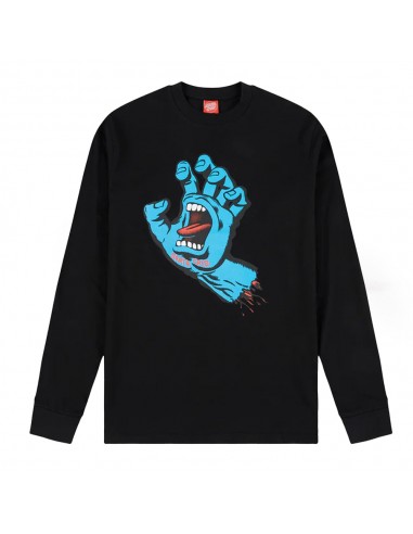 SANTA CRUZ Screaming hand - Black - Long Sleeve T-shirt