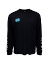 SANTA CRUZ Mixed Up Crime Hand  - Black - Longue sleeve T-shirt