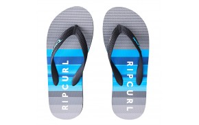 RIP CURL Setters - Gris/Bleu - Tongs - vue de dessus