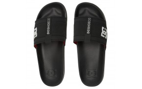 DC SHOES Lynx - Noir - Claquettes  - vue de dessus