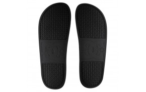 DC SHOES Lynx - Noir - Claquettes  - vue de dessous