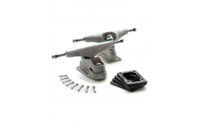 CARVER C7 Silver - Paire de trucks de Surfskate