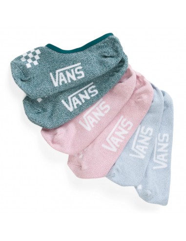 VANS Classic Marled - Ashley Blue - Pack of 3 Socks