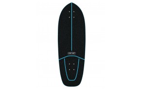 CARVER J.O.B. Blue Tiger 31" - Surfskate Deck - Grip