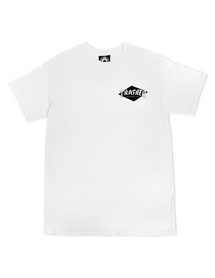 THRASHER Parra Hurricane - White - T-shirt - front view