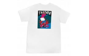 THRASHER Parra Hurricane - White - T-shirt - back view