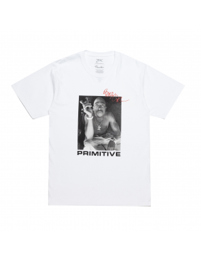 PRIMITIVE Smoke - Blanc - T-shirt