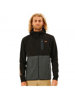 RIP CURL Heatseeker Anti Series - Black - Hooded jacket