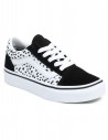 VANS Old Skool - Negro Dálmata/Blanco Verdadero - Zapatillas para mujeres