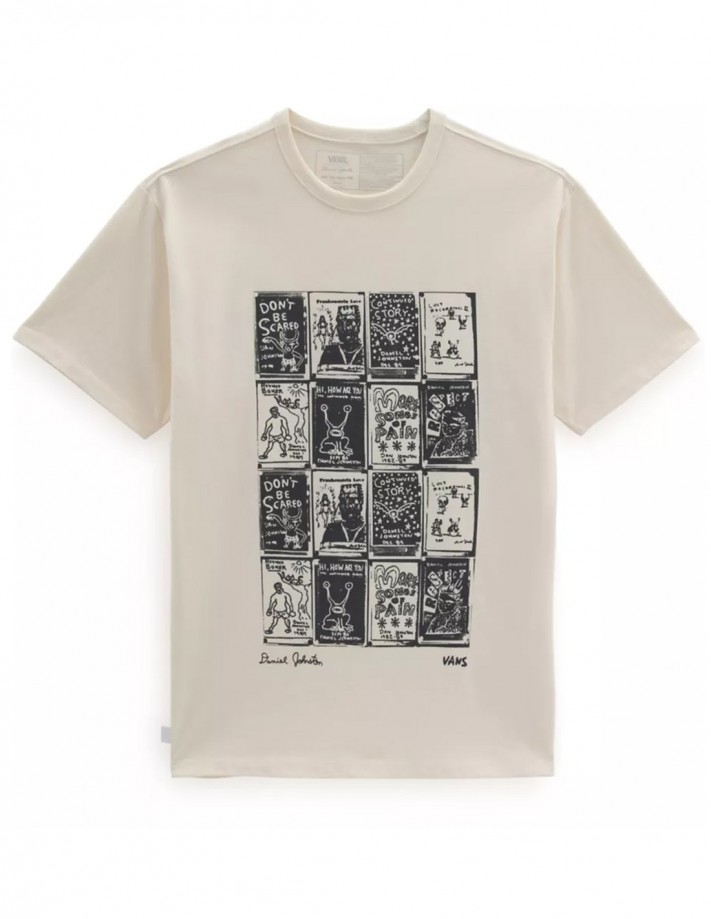 VANS x Daniel Johnston Checkerboard OTW - Beige - T-shirt