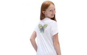 VANS Fly Butter Crew - Blanc - T-shirt Enfant