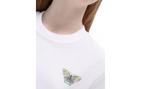 VANS Fly Butter Crew - Blanc - T-shirt Enfant (logo)
