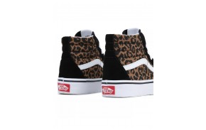 VANS SK8-Hi - Leopard - Chaussures de skate Enfants - vue de derrière