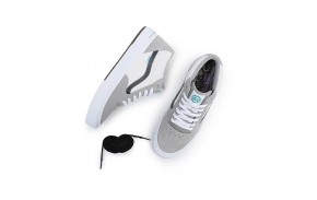 VANS BMX Style 114 Peraza - Grey/White  - Skate shoes - Up view