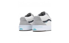 VANS BMX Style 114 Peraza - Grey/White  - Skate shoes - Back view