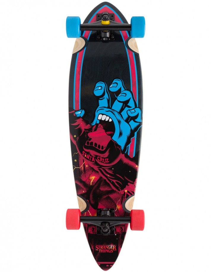 SANTA CRUZ x STRANGER THINGS Screaming Hand 9.20" Pintail - Cruiser