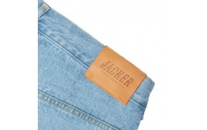 JACKER Baggy Short - Denim - Short - Label view