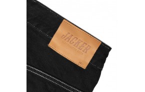 JACKER Baggy Short - Black- Short - Label view