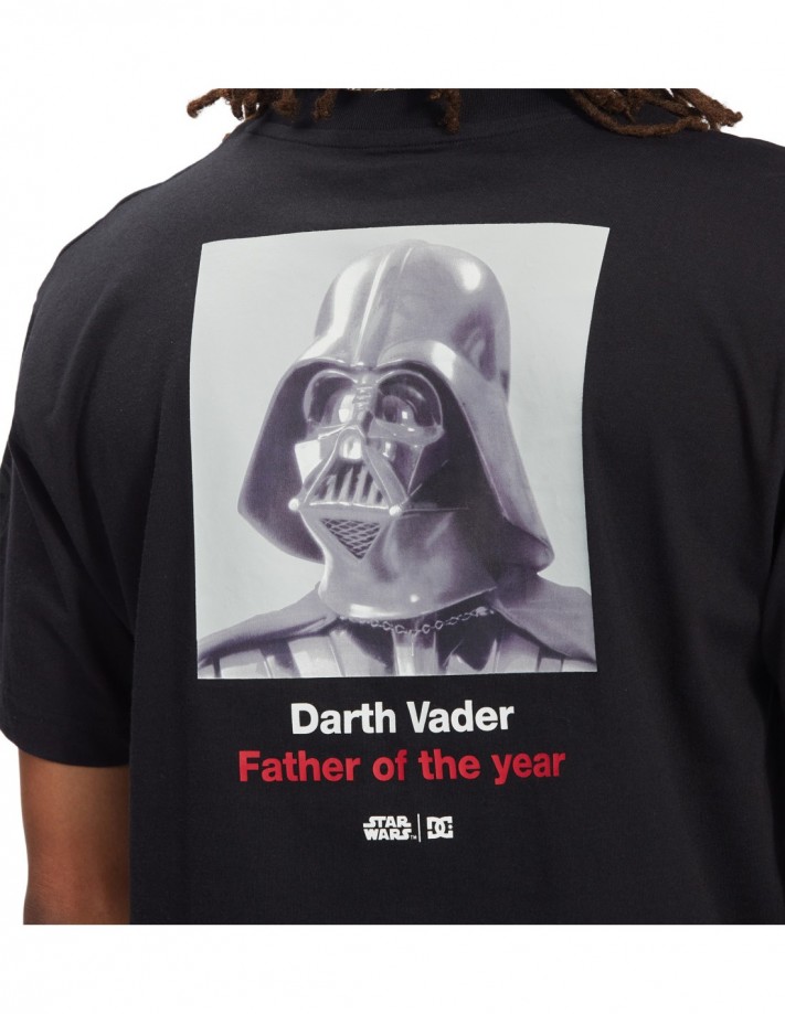 DC SHOES Star Wars x Darth Vader Klasse Zwart T shirt