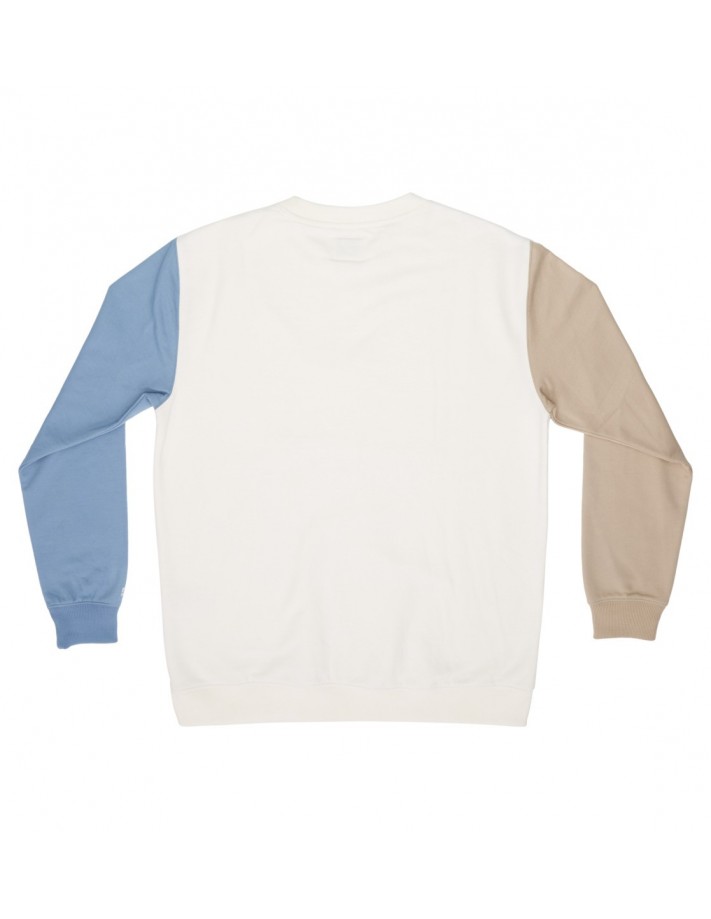 DC SHOES Riot - Lily White Colorblock - Crewneck DC SHOES Riot - Lily White Colorblock - Crewneck