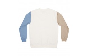 DC SHOES Riot - Lily White Colorblock - Crewneck