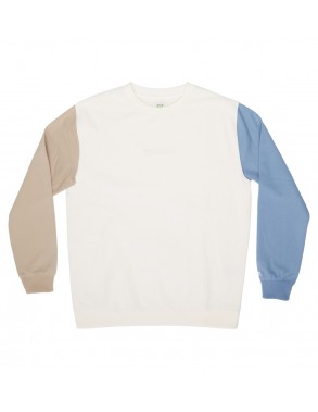 DC SHOES Riot - Lily White Colorblock - Crewneck - Vue de derrière