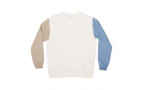 DC SHOES Riot - Lily White Colorblock - Crewneck - Back