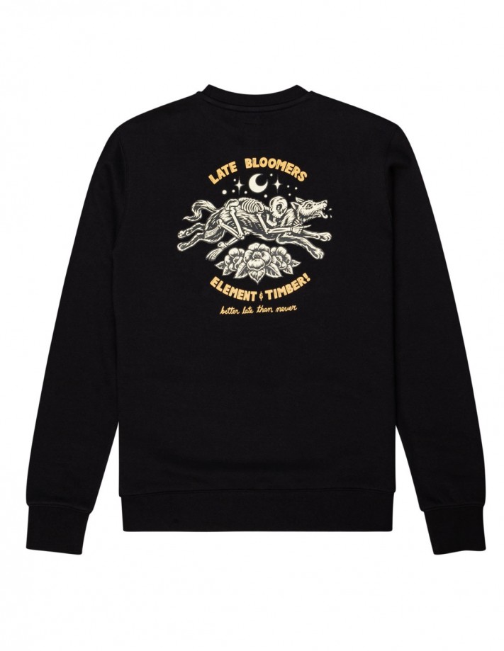 ELEMENT Timber Rider - Noir - Crewneck