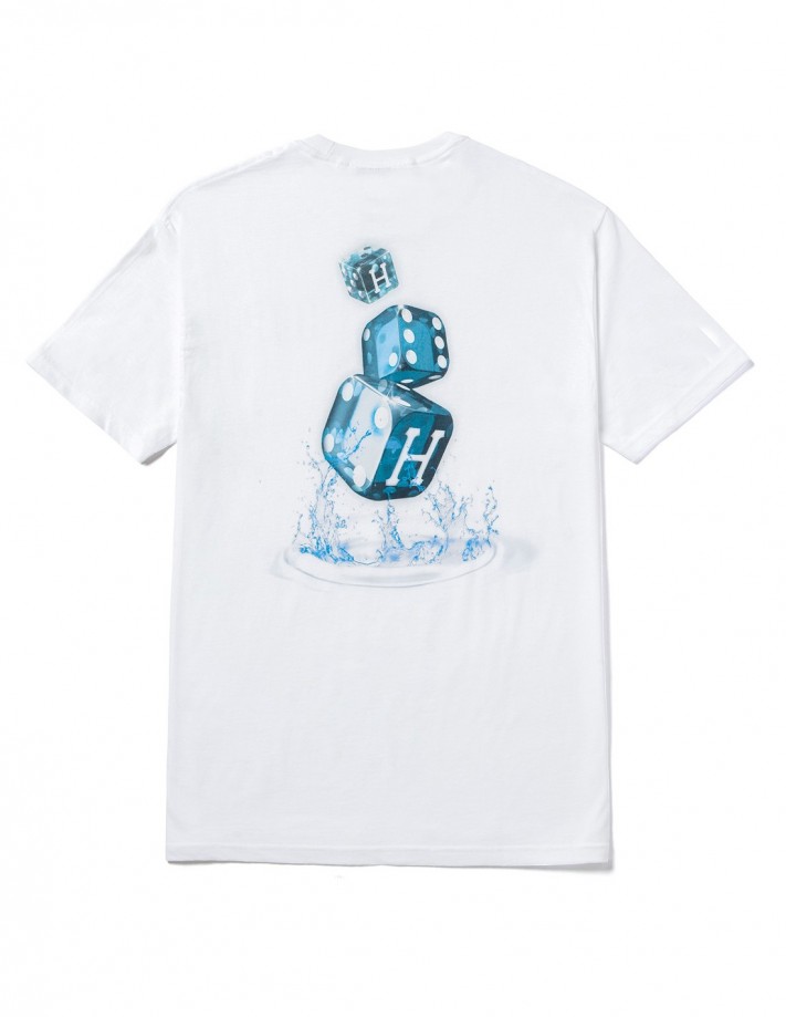 HUF Ice Dice - White - T-shirt