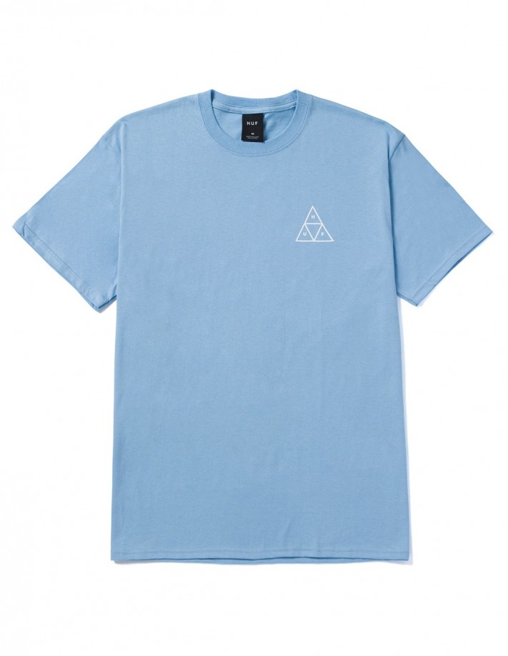 HUF Essential - Light Blue - T-shirt