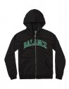 RVCA Balanced - Schwarz - Zip-Kapuzenpullover