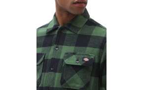 DICKIES New Sacramento - Pine Green - Chemise - Zoom