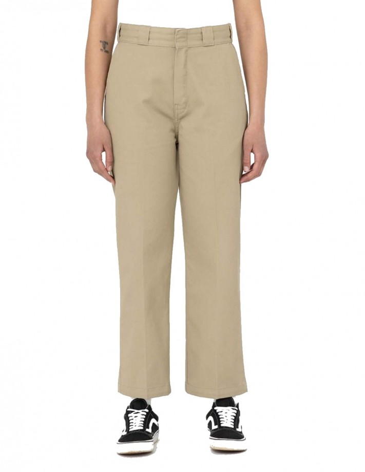 DICKIES - Elizaville - Beige - Pantalon