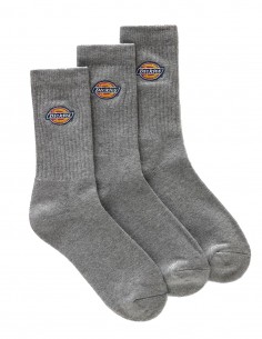 Dickies Valley Groove - Grey - Skateboard Socks