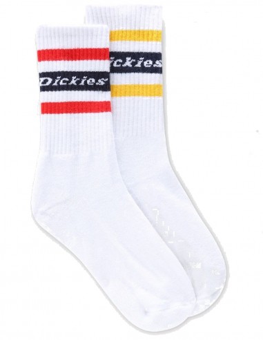 Dickies Genola - Blanc - Chaussettes de Skate