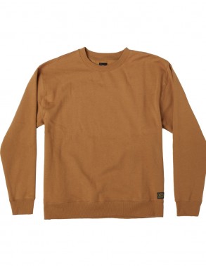 RVCA Day Shift - Camel - Crewneck