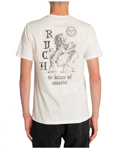 RVCA Lion - Antique White - T-shirt