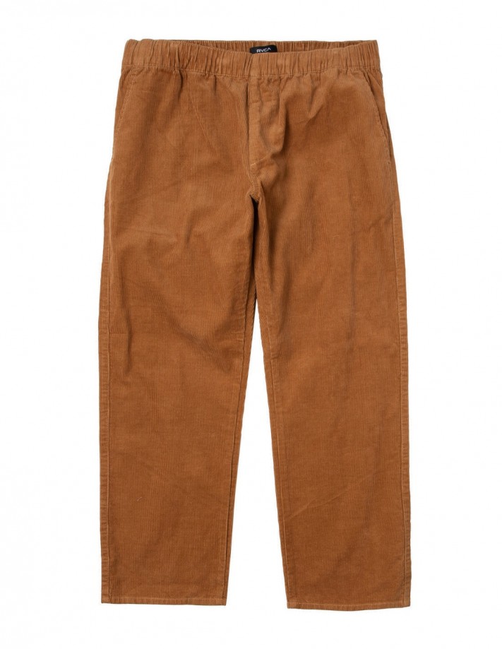 RVCA Americana Elastic Cord Pant - Camel - Pantalon