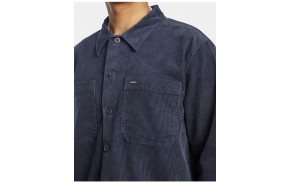 RVCA Americana Corduroy - Moody Blue - Shirt
