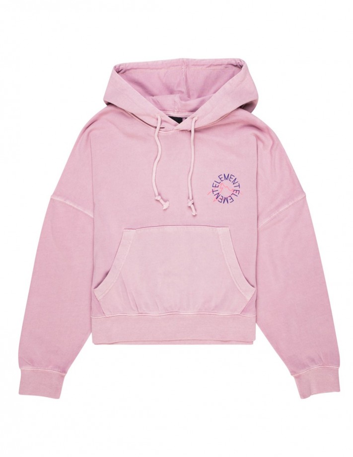 ELEMENT Glacier - Rose - Sweat à capuche