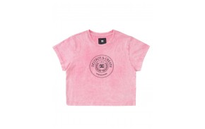 DC SHOES Op Crest - Pink - T-shirt