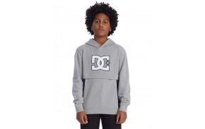 DC SHOES Bandwith - Gris- Sweat à Capuche Enfants